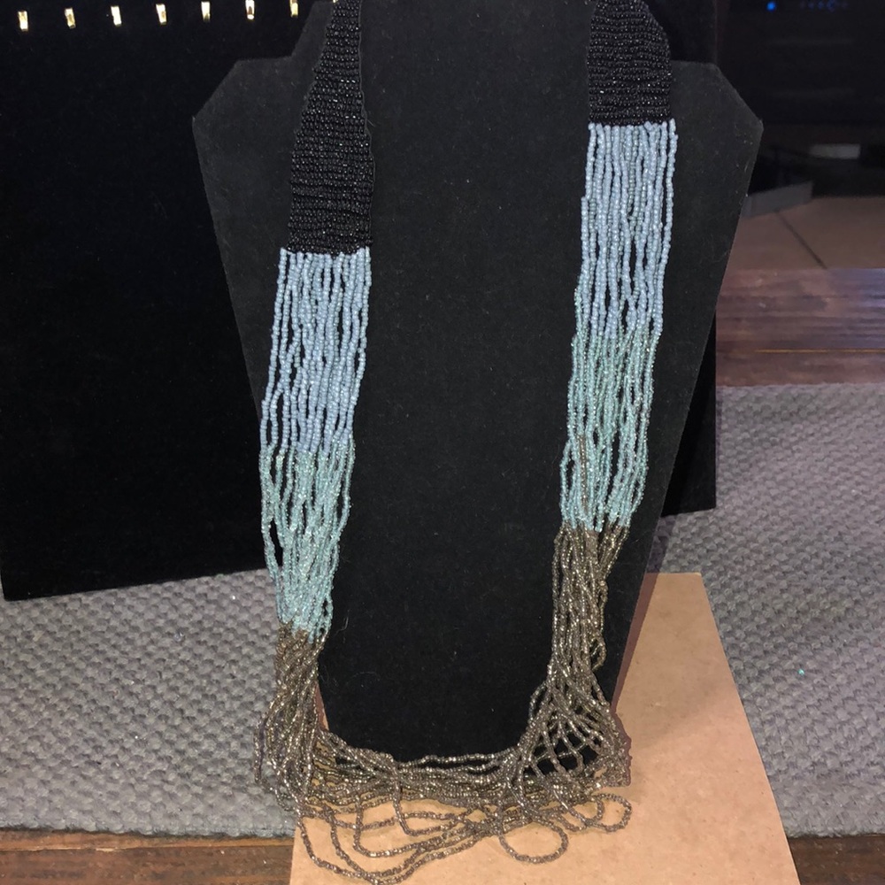 Gorgeous beaded statement necklace